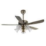KDK 5 Blades 52″ Ceiling Fan - Brushed Brass(KDK-105)