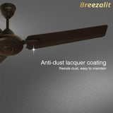 Breezalit Breeza 3 Blades 36″ Ceiling Fan - Smoke Brown (BZ-113)