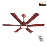 Breezalit Alina 6 Blades 48โณ Ceiling Fan - Rosewood (BZ-117)