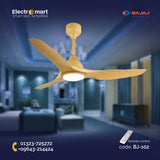 BAJAJ Adonis 3 Blades 52″ Ceiling Fan - Light Wood (BJ-102)