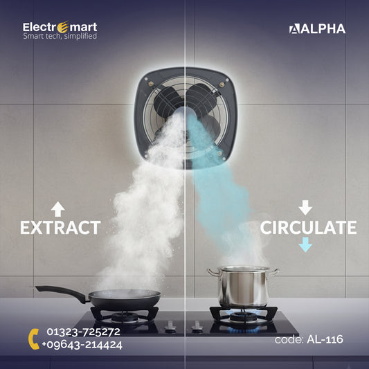 Alpha | Fresh Air Exhaust Fan 9" (In & Out) (AL-116)