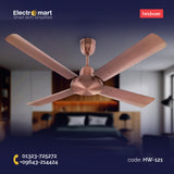 Hindware Delito 48" Luxury Ceiling Fan – Antique Copper Finish (HW-121)