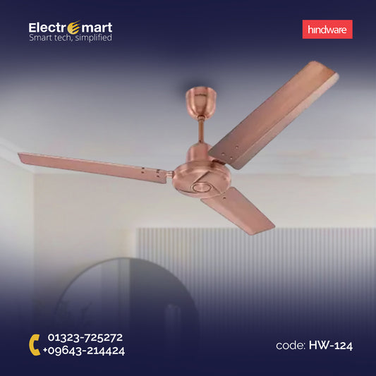 Hindware Juvo 48" Luxury Ceiling Fan – Antique Copper Finish (HW-124)