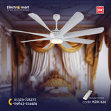 KDK 8 Blades 62″ Ceiling Fan - White (KDK-101)