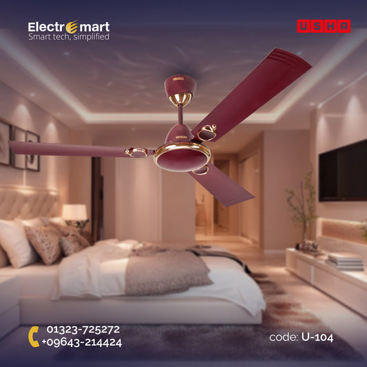 Usha 56” Allur Plus (Rich Brown)