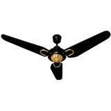 PAK Antique 56 inch Ceiling Fan (Black) with copper motor and elegant 3-blade design – Price in Bangladesh