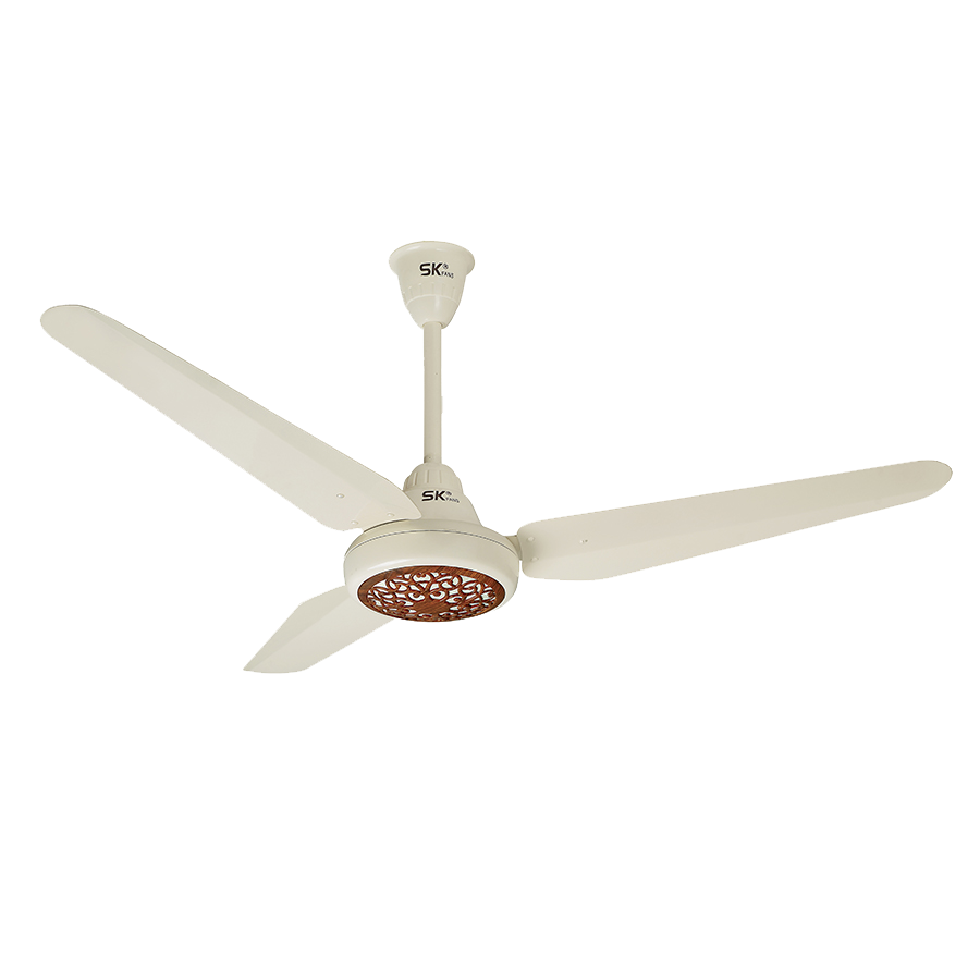 SK Executive 56 inch Ceiling Fan (Off White A2) with high-speed copper motor and elegant 3-blade design – Price in Bangladesh