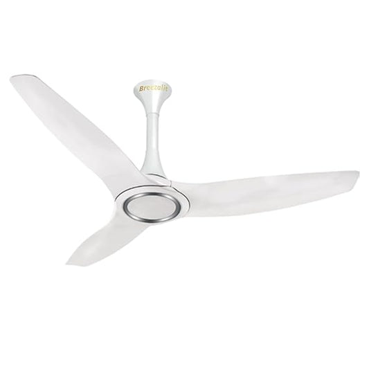 Breezalit Magnifique 3 Blades 50″ Ceiling Fan - Pearl White (BZ-107)