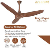 Breezalit Magnifique 3 Blades 50″ Ceiling Fan - Wooden Finish (BZ-108)