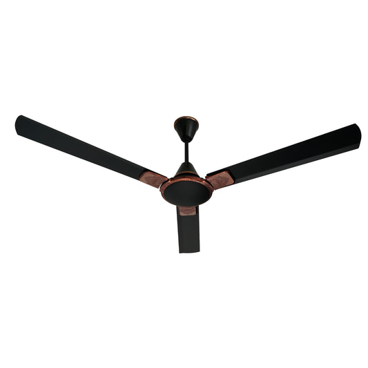 ALPHA ENTIZER MATT BLACK 56" and 48" COPPER CEILING FAN ( AL-111)