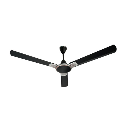 ALPHA ENTIZER MATT BLACK 56" 48 WHITE SILVER CEILING FAN ( AL-110 )