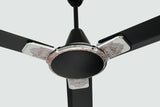 ALPHA ENTIZER MATT BLACK 56" 48 WHITE SILVER CEILING FAN ( AL-110 )