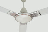 Alpha Entizer 3 Blades Signature Collection Ceiling Fan Hues Silver 56"/48" (AL-107)