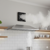 Exhaust Fan black 8"