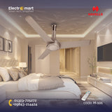 Havells Crista BLDC - 1200mm Dust Resistant Remote control Ceiling Fan (Champagne Cola)