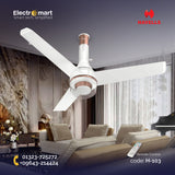 Havells Crista UL - 1200mm Dust Resistant IOT Enable Remote control BLDC Inverter Ceiling Fan (Pearl White)