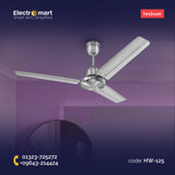 Hindware Juvo 48" Luxury Ceiling Fan – Antique Steel Finish (HW-125)