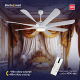 KDK 8 Blades 62″ Ceiling Fan - White (KDK-101)