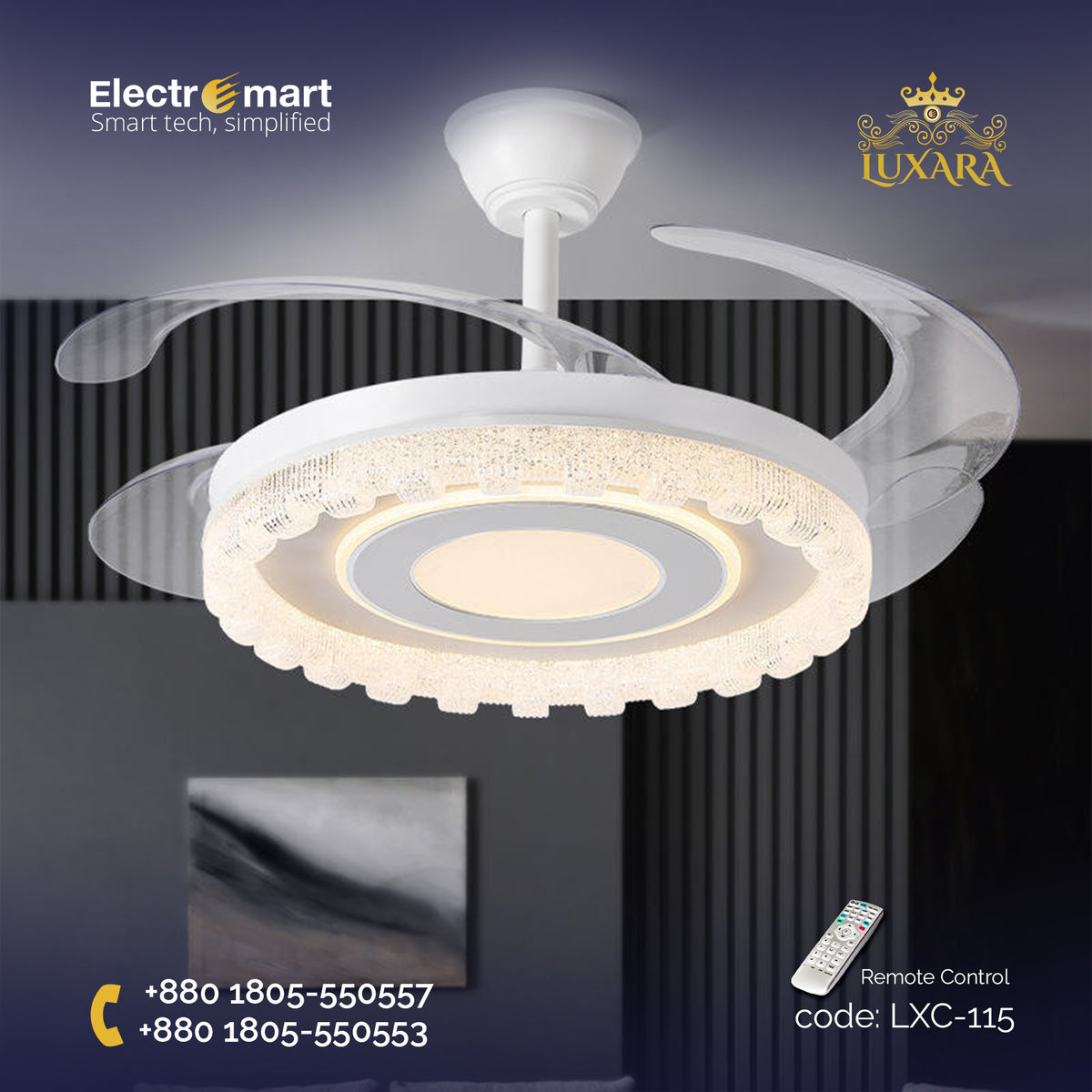 Karaoke-Nordic-stealth-fan-lamp-manufacturers-direct-sales-of-intelligent-eye-large-wind-ceiling-lights-household-bedroom LXCH-101