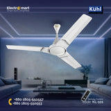 Kuhl Prima A3 3 Blades 56″ Ceiling Fan - White (KL-101)