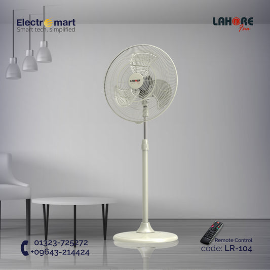 Lahore Collection 18" Bage Pedestal Fan – Electroemart Premium Essentials