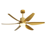 Luxara Cyclone 66" – Luxury 6-Blades Smart Ceiling Fan with Integrated LED & High-Performance Motor (Polished Gold Edition) LXC-105