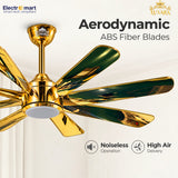 Extra virgin ABS aero blades 8 blade ceiling fan price in Bangladesh - Luxara designer fan