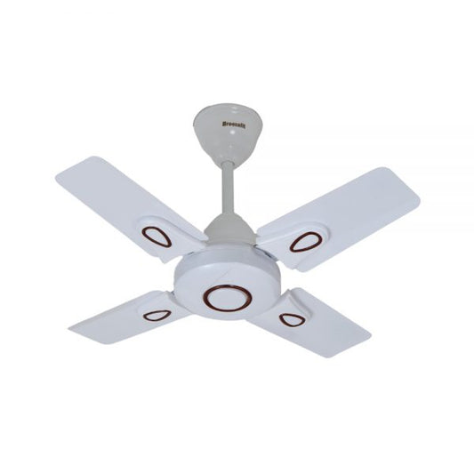 Breezalit Breeza 4 Blades 24″ Ceiling Fan - Pearl White (BZ-110)