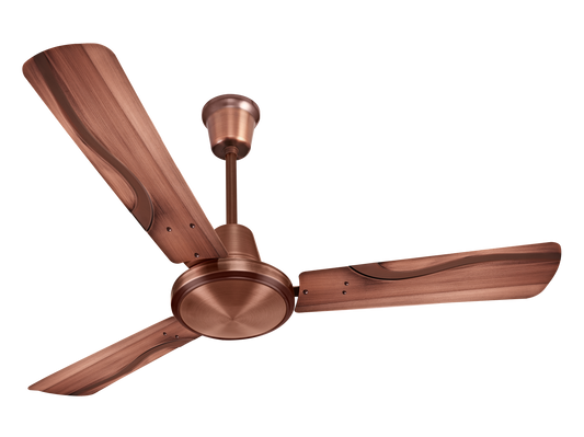 Hindware Shadow 52 inch Copper Luxury Ceiling Fan with aerodynamic 3-blade PU finish design and noiseless motor – Price in Bangladesh