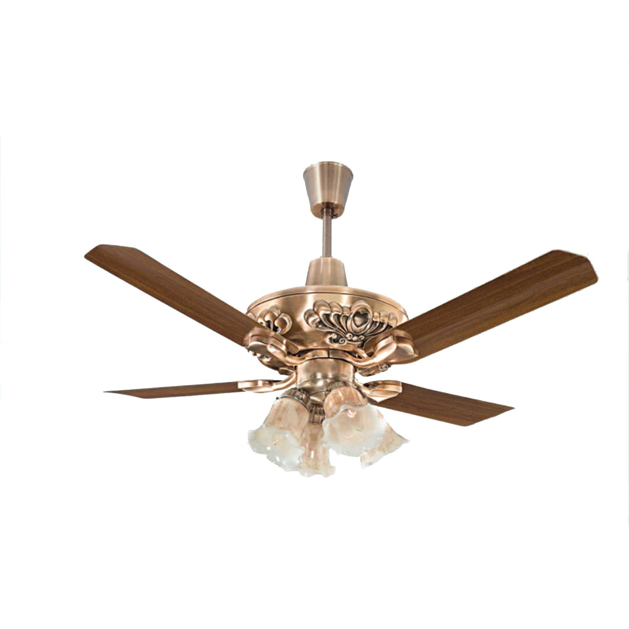 Hindware Venus 48 inch Antique Copper Decorative Ceiling Fan with center light, remote control, and noiseless copper motor – Price in Bangladesh
