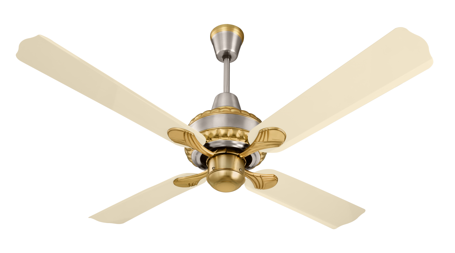 Hindware Zuri 52 inch Gold Finish Luxury Ceiling Fan with antique design and noiseless copper motor – Price in Bangladesh