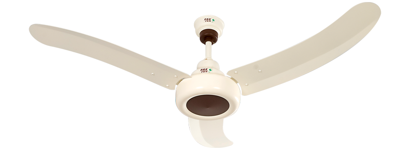 PAK Decora 56 inch Ceiling Fan (Off White, 3 Blades) with copper motor and elegant high-speed design – Price in Bangladesh