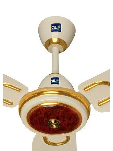 PAK Favourite Wood 56 inch Ceiling Fan (Off White, 3 Blades) with copper motor and elegant wooden design – Price in Bangladesh