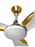 PAK Pride 56 inch Ceiling Fan (Off White Golden) with copper motor and elegant 3-blade design – Price in Bangladesh
