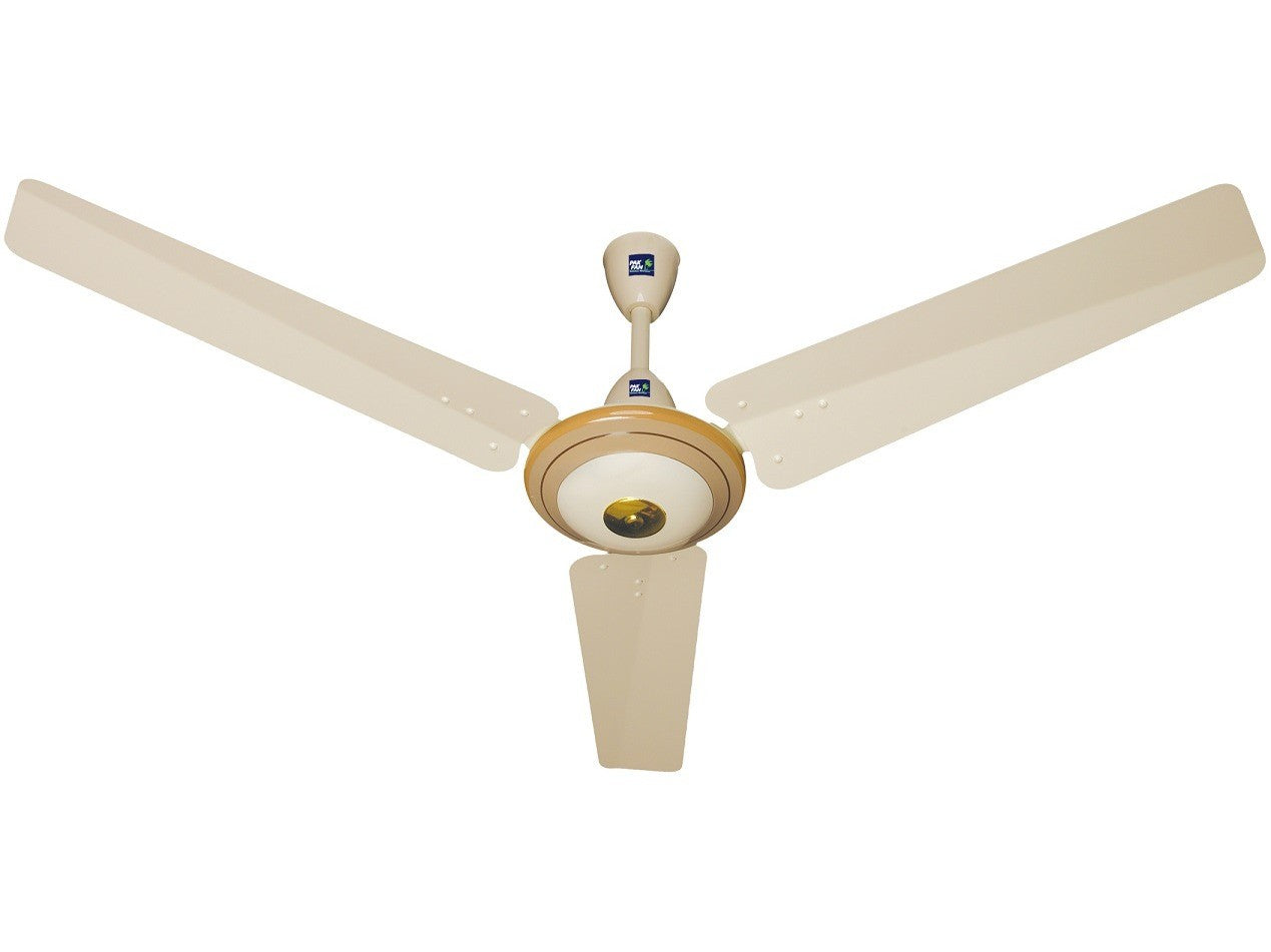 PAK Super Deluxe 56 inch Ceiling Fan (Off White, 3 Blades) with copper motor and elegant design – Price in Bangladesh