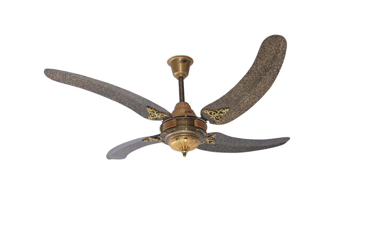 PARWAZ 56 inch Fortune 4 Blade Ceiling Fan (Multi Color) with 99.99% Copper Motor and 330 RPM High Speed – Price in Bangladesh