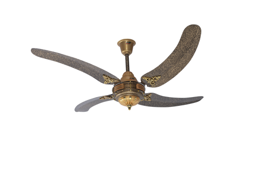 PARWAZ 56 inch Fortune 4 Blade Ceiling Fan (Multi Color) with 99.99% Copper Motor and 330 RPM High Speed – Price in Bangladesh