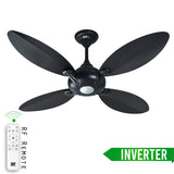 SK Butterfly 56 inch 4-Blade Inverter Ceiling Fan Black with energy-saving DC motor and remote control – Price in Bangladesh