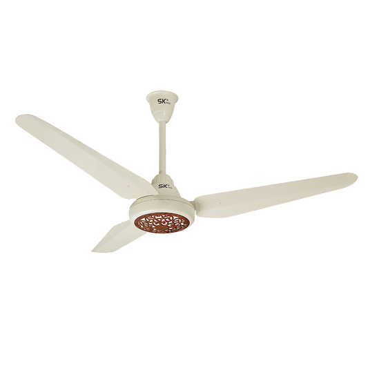 SK Executive 56 inch Ceiling Fan (Off White A2) with high-speed copper motor and elegant 3-blade design – Price in Bangladesh
