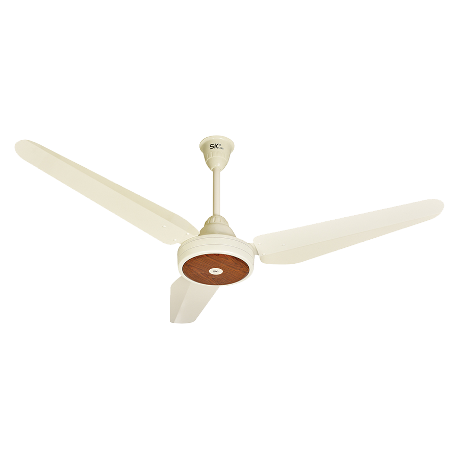 SK Magnum 56 inch Ceiling Fan (Off White A2) with high-speed copper motor and elegant 3-blade design – Price in Bangladesh