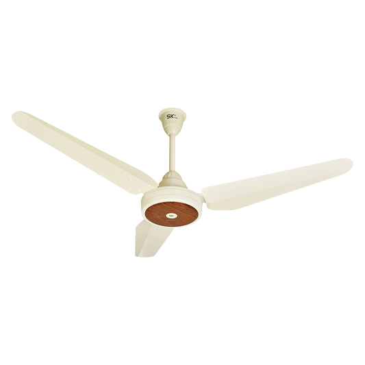 SK Magnum 56 inch Ceiling Fan (Off White A2) with high-speed copper motor and elegant 3-blade design – Price in Bangladesh