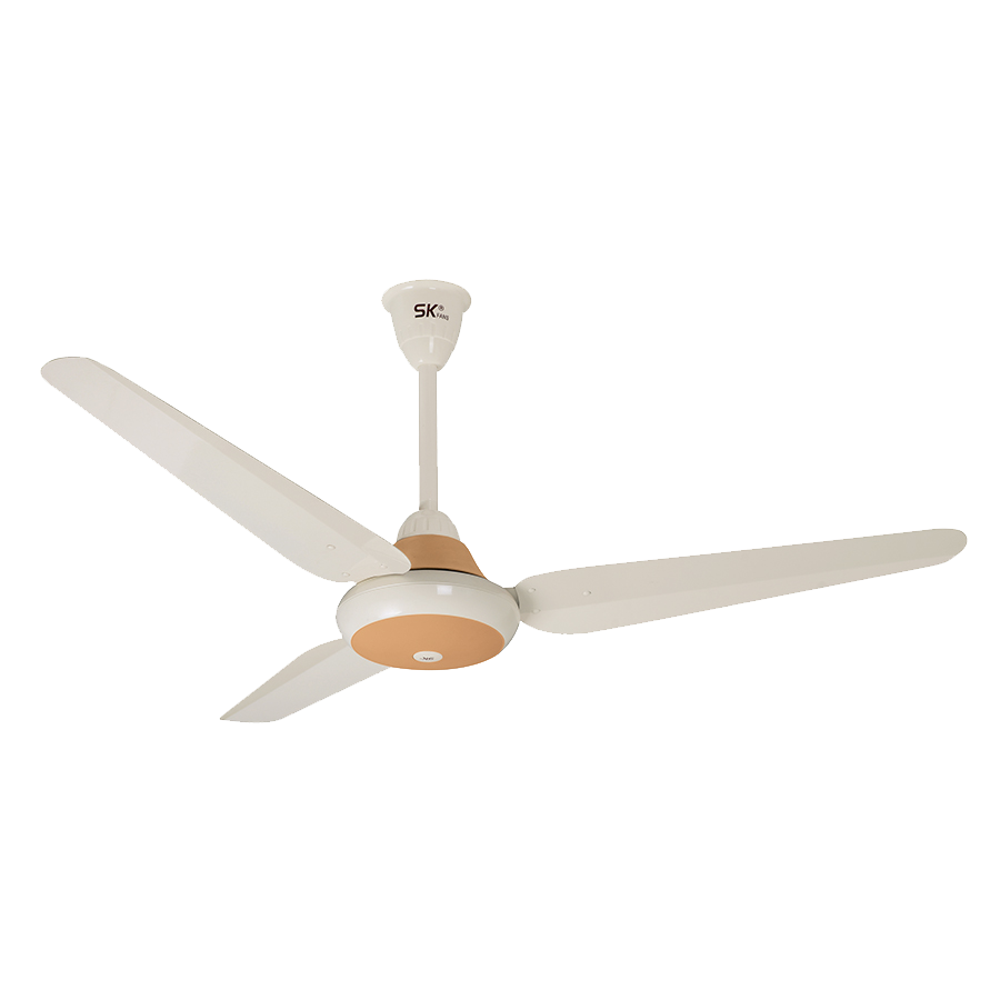 SK Super Deluxe 56 inch Ceiling Fan (Cream 8174 Multi) with high-speed copper motor and elegant 3-blade design – Price in Bangladesh