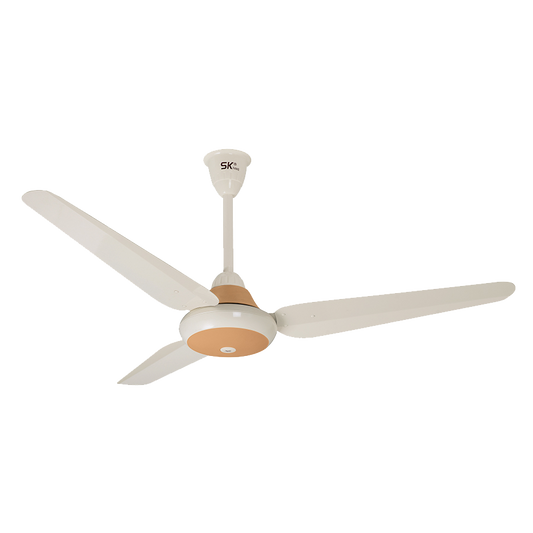 SK Super Deluxe 56 inch Ceiling Fan (Cream 8174 Multi) with high-speed copper motor and elegant 3-blade design – Price in Bangladesh